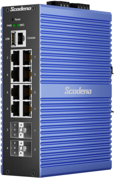 XPTN-9000-88-4XG8GT-VAX Managed Industrial Switch