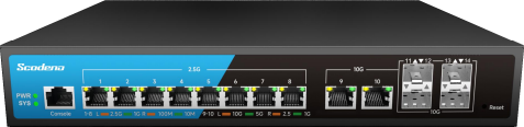 S200-14XHPM-X4XT2-AC Management Switch