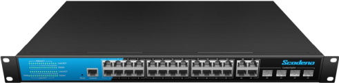 S200-28GCPM-C4-ACR Managed POE Switch